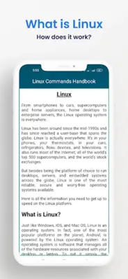 Linux Commands Handbook android App screenshot 13