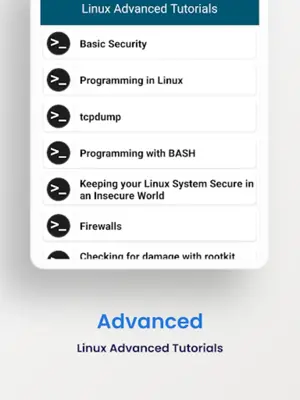 Linux Commands Handbook android App screenshot 2